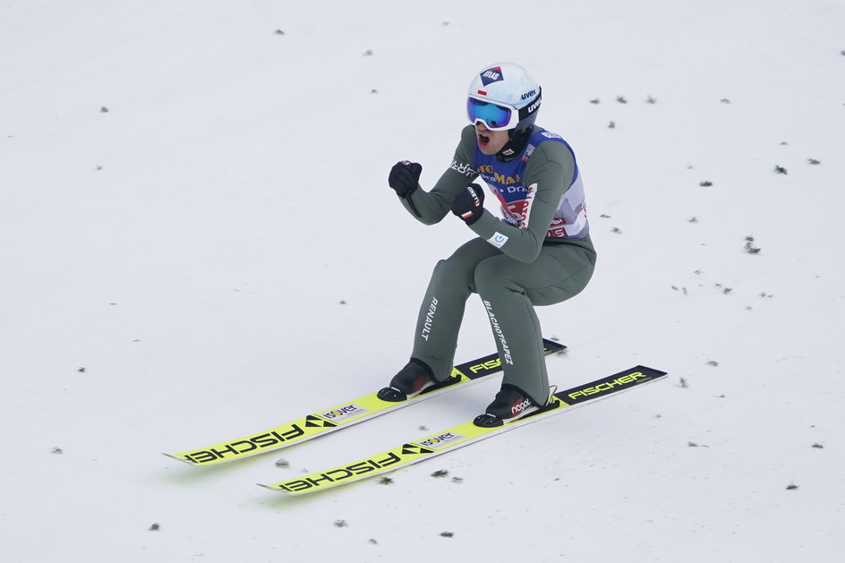 Kamil Stoch w Lahti miał problemy z niskimi prędkościami na progu.