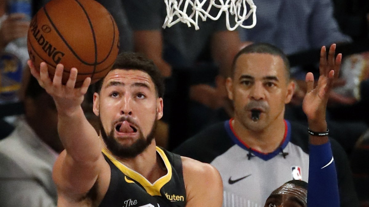 NBA: Klay Thompson pobił rekord ligi trafiając 14 rzutów za trzy punkty