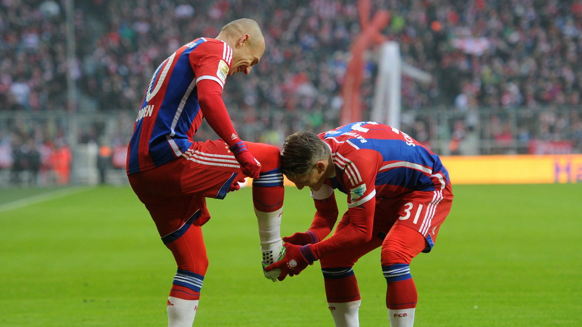 Arjen Robben i Bastian Schweinsteiger