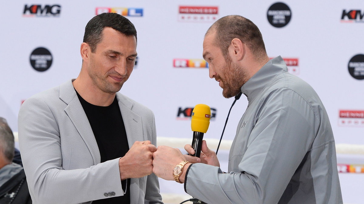 Władimir Kliczko i Tyson Fury