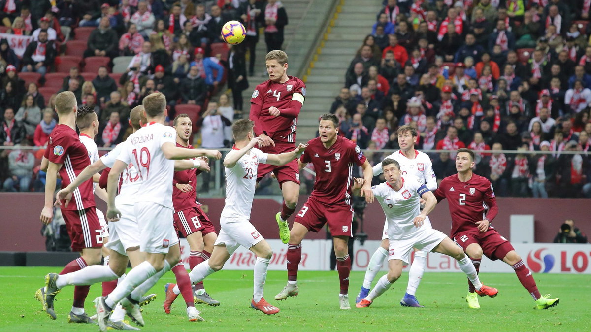 Mecz Polska - Łotwa
