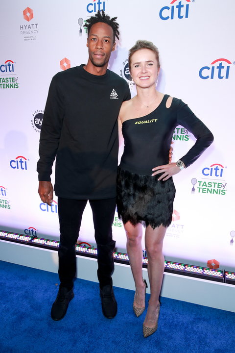 Elina Switolina i Gael Monfils