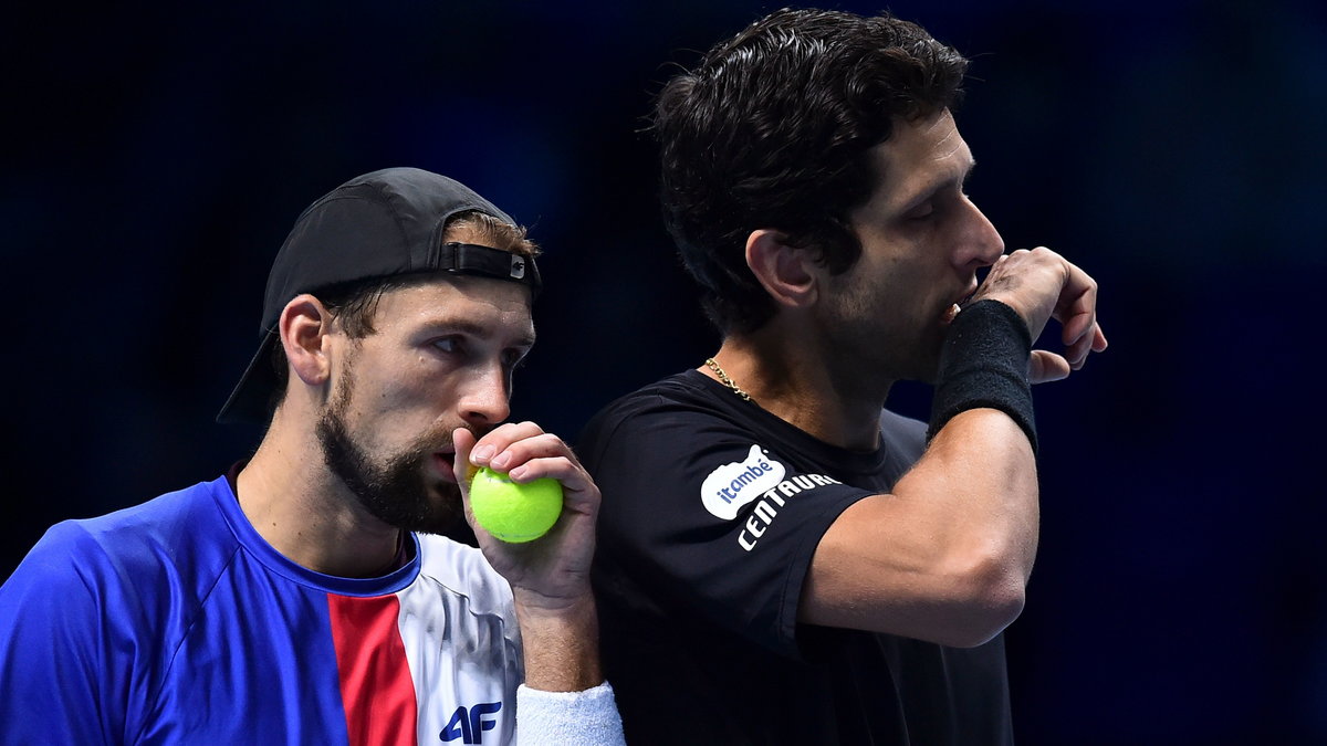 Łukasz Kubot (po lewej) i Marcelo Melo