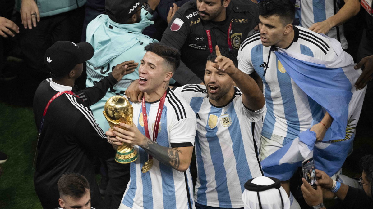 Radość piłkarzy Argentyny