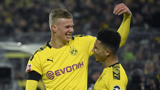 Erling Haaland i Jadon Sancho