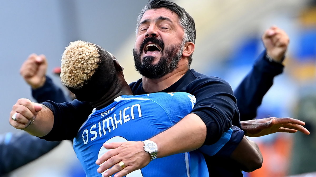 Gennaro Gattuso i Victor Osimhen