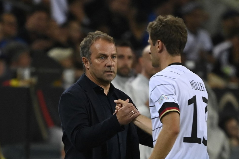 Hansi Flick i Thomas Mueller