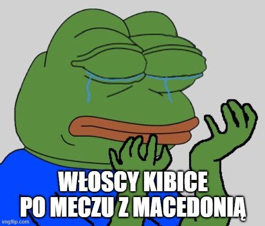 Memy po meczu Włochy — Macedonia Północna