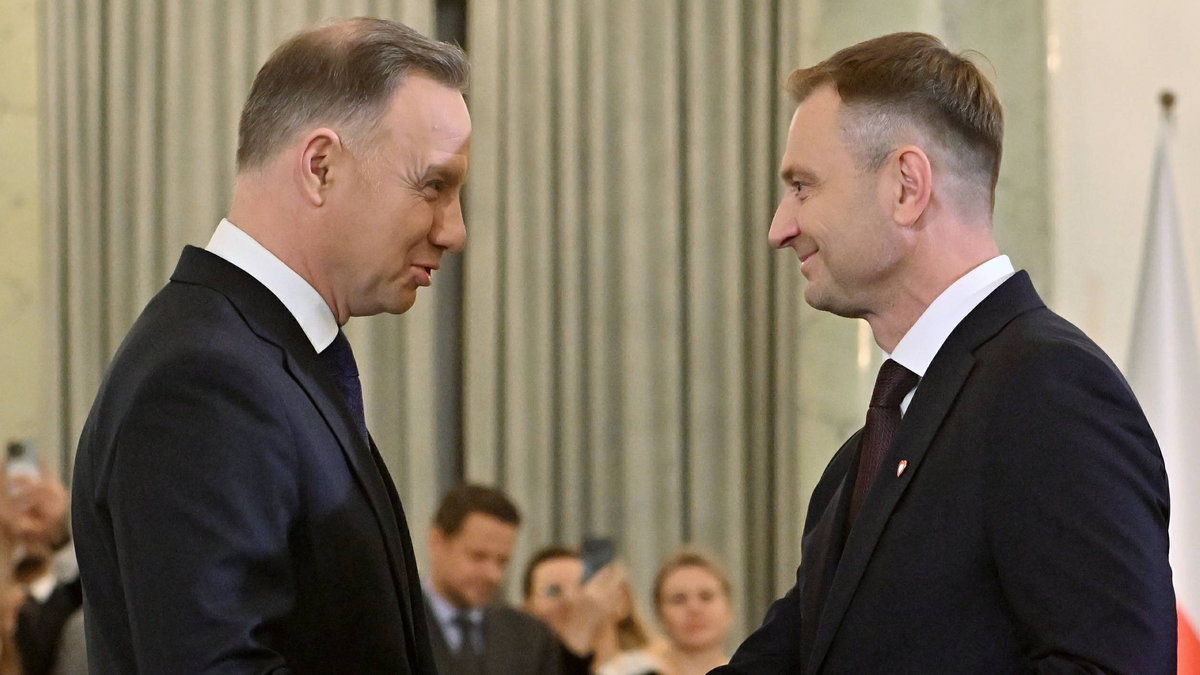 Andrzej Duda i Sławomir Nitras