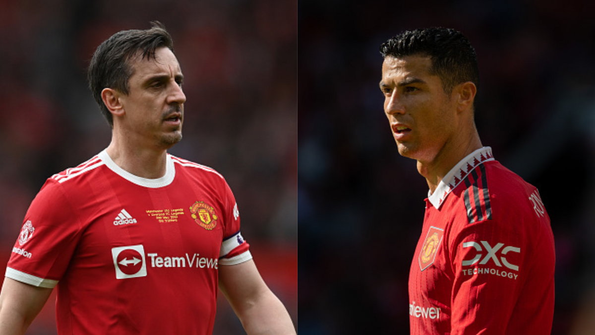 Gary Neville i Cristiano Ronaldo