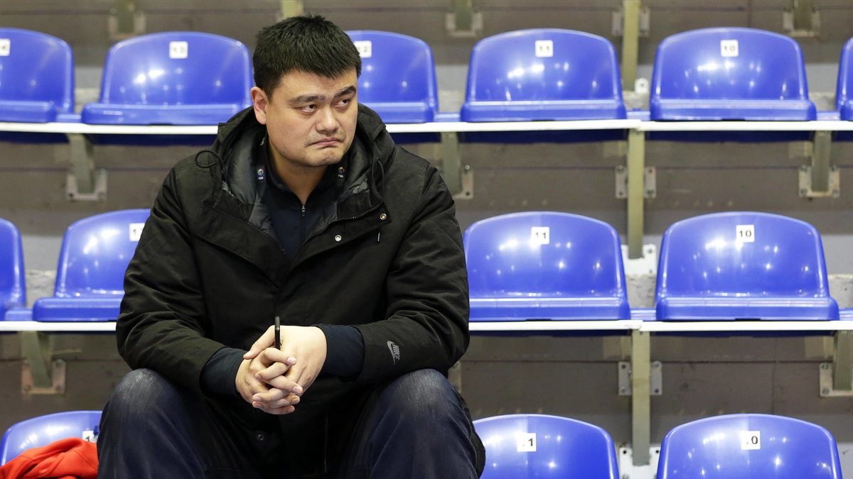 Yao Ming to najlepszy chiński koszykarz w historii, obecnie szef ligi CBA