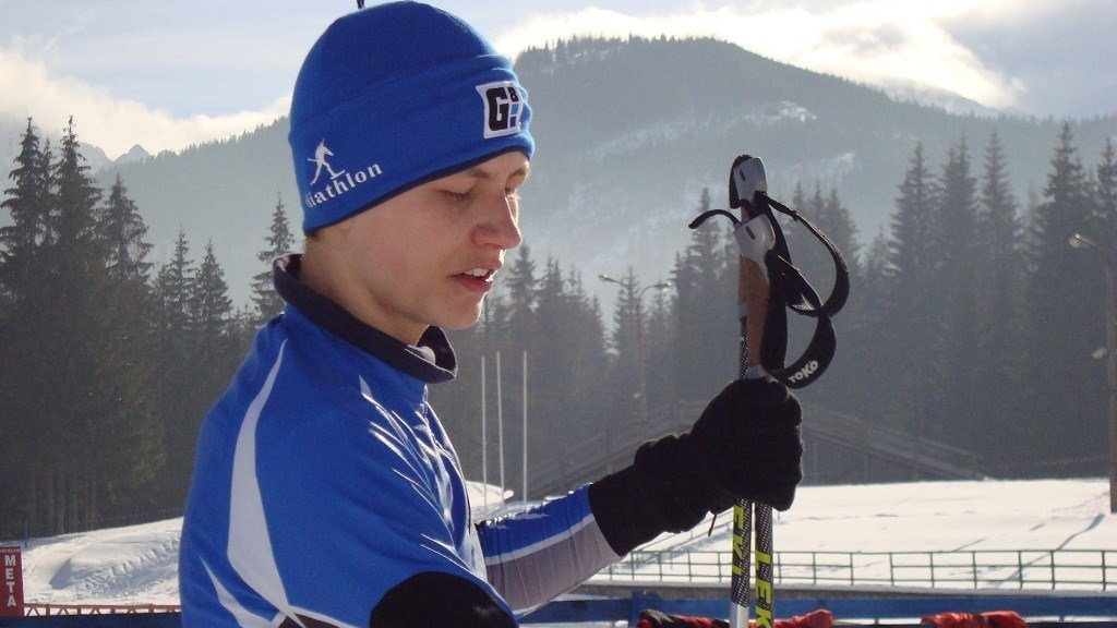 Tomasz Dudek jeszcze jako biathlonista