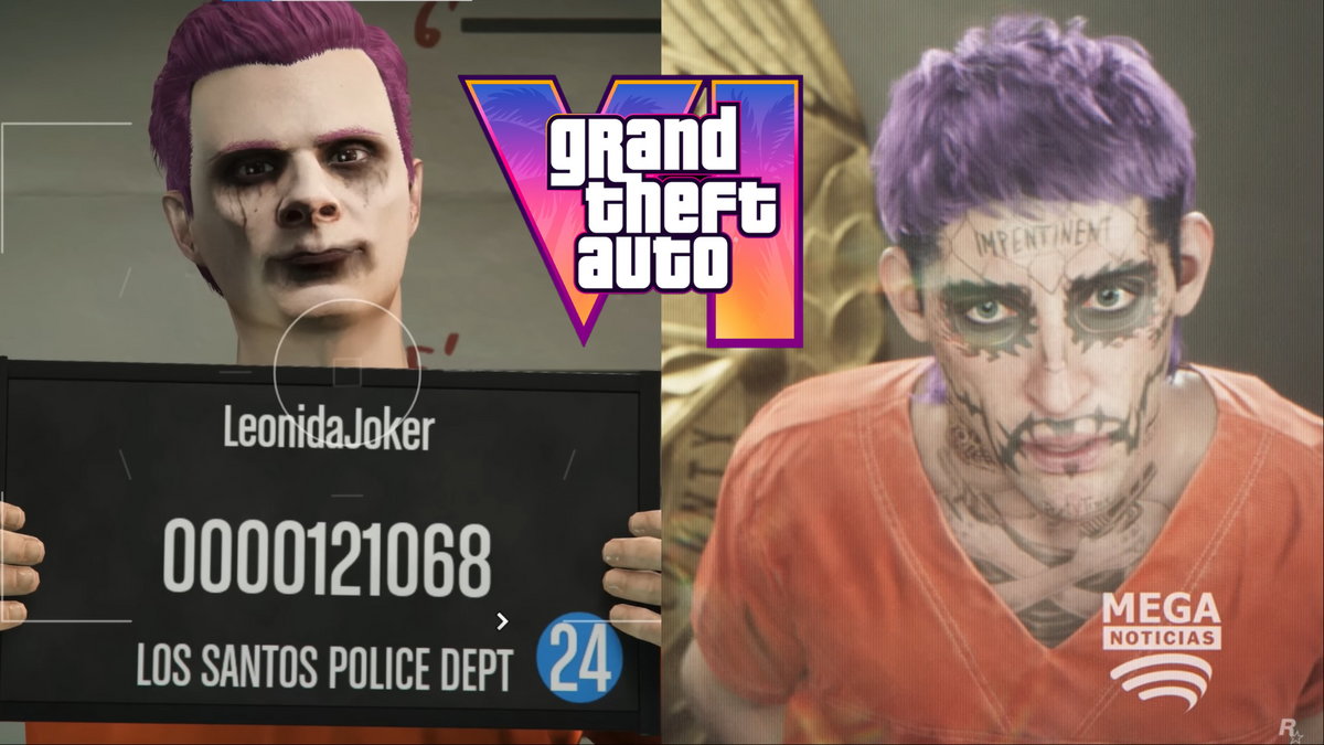 Porównanie "Jokera z Florydy" w GTA V, a w GTA VI
