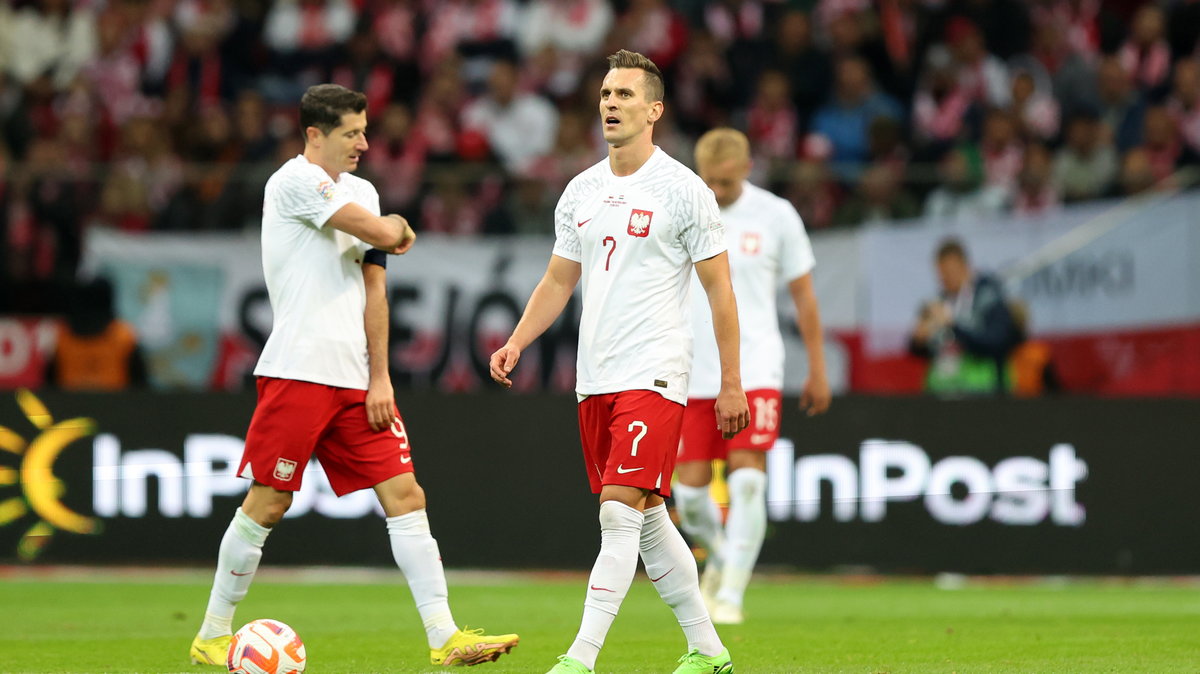 Robert Lewandowski i Arkadiusz Milik