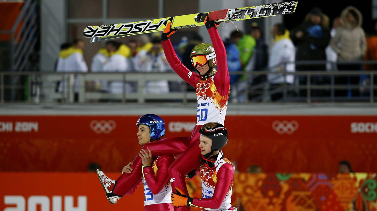 Kamil Stoch, Jan Ziobro, Maciej Kot