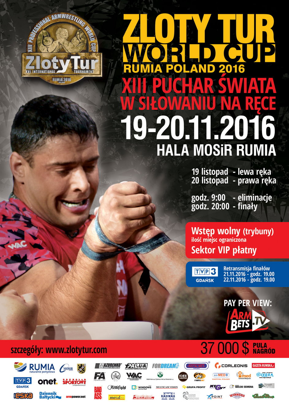 Plakat Złoty Tur World Cup - Rumia 2016