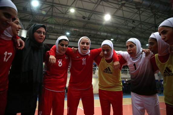 IRAN-WOMEN-ISLAM-FBL-FUTSAL-FILES