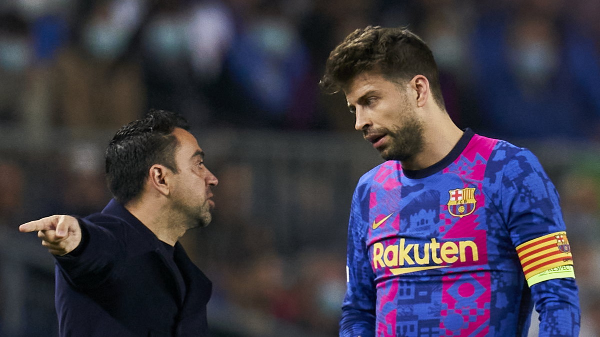 Xavi i Gerard Pique