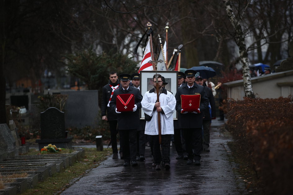 Uroczystości pogrzebowe Janusza Filipiaka