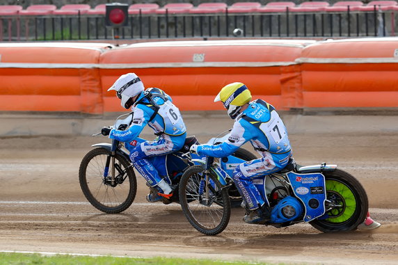 Jan Heleniak w meczu Start - Unia Tarnów