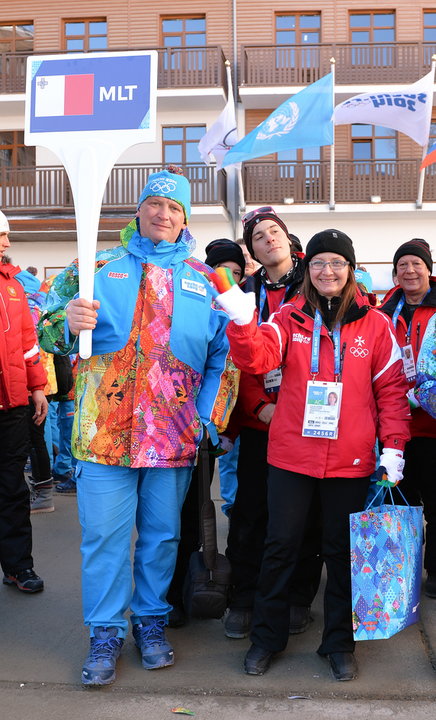 Powitanie polskich olimpijczyków w Soczi