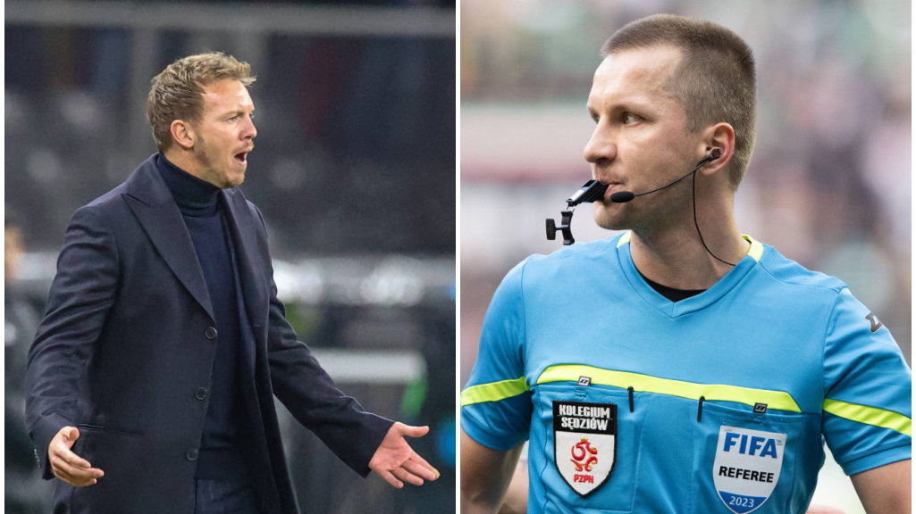 Julian Nagelsmann i Bartosz Frankowski