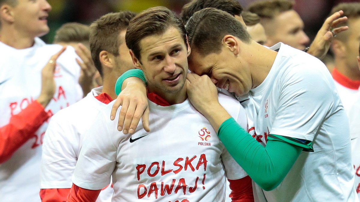 Grzegorz Krychowiak i Wojciech Szczęsny