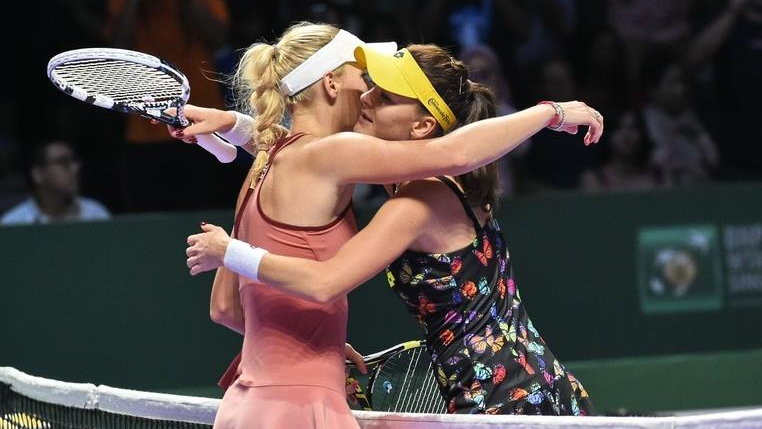 Caroline Wozniacki i Agnieszka Radwanska