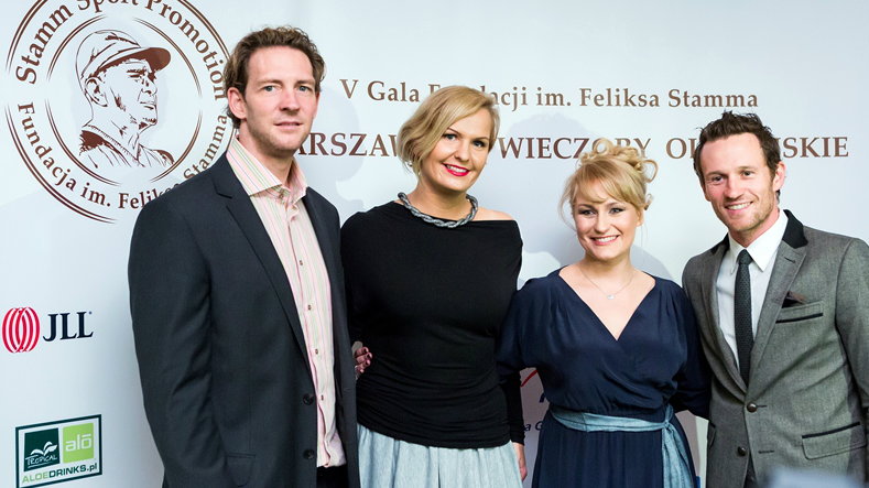 Stephane Antiga, Otylia Jędrzejczak, Paula Stamm, Mariusz Czerkawski