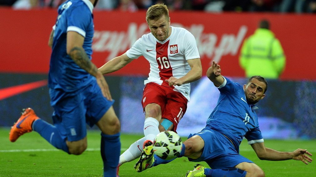 Jakub Błaszczykowski, fot. AFP PHOTO / JANEK SKARZYNSKI