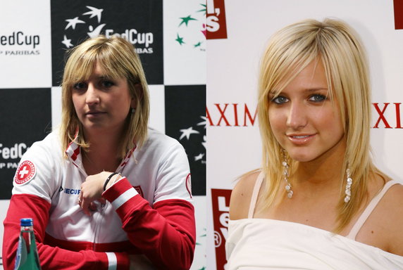 Timea Bacsinszky i Ashlee Simpson