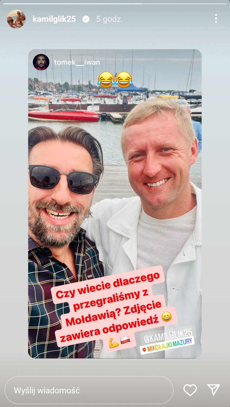 Kamil Glik i Tomasz Iwan