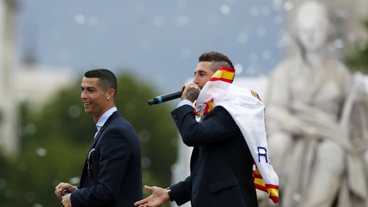 Sergio Ramos i Cristiano Ronaldo