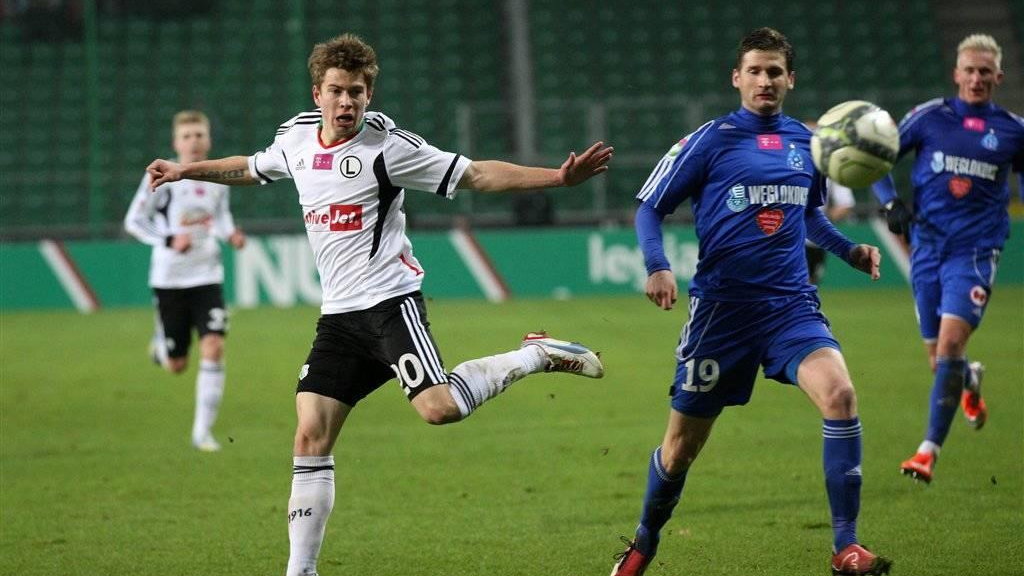 Legia Warszawa - Ruch Chorzów Jakub Kosecki