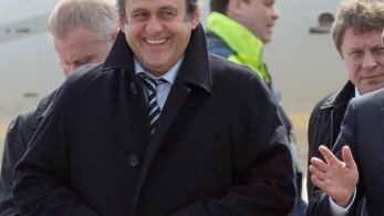 Michel Platini i Borys Kolesnikow