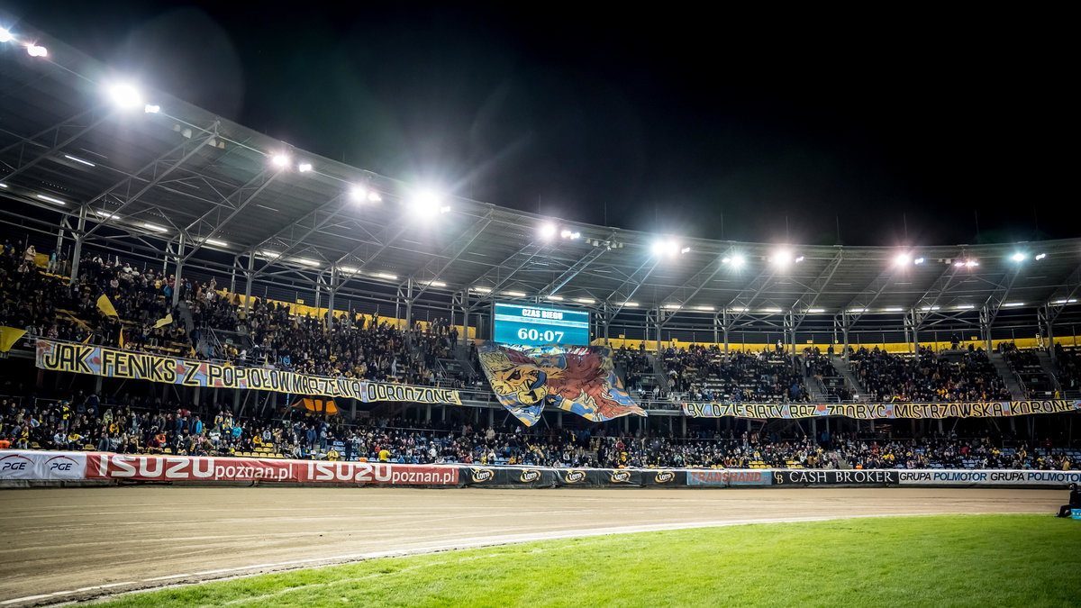 2020.10.09 Gorzow Zuzel PGE Ekstraliga 2020 Moje Bermudy Stal Gorzow - Fogo Unia Leszno N/z Stadion Jancarza, Kibice Foto Radek Kalina / PressFocus