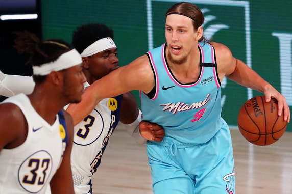 Kelly Olynyk w barwach Miami Heat w sezonie 2019/2020