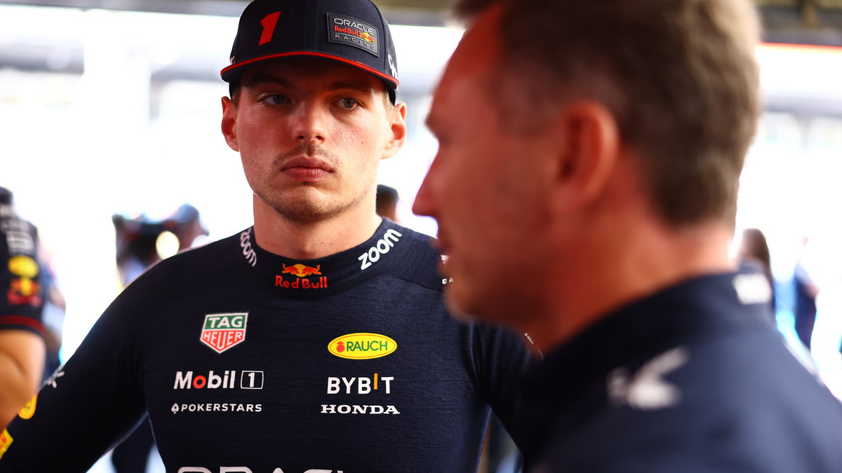 Max Verstappen i Christian Horner