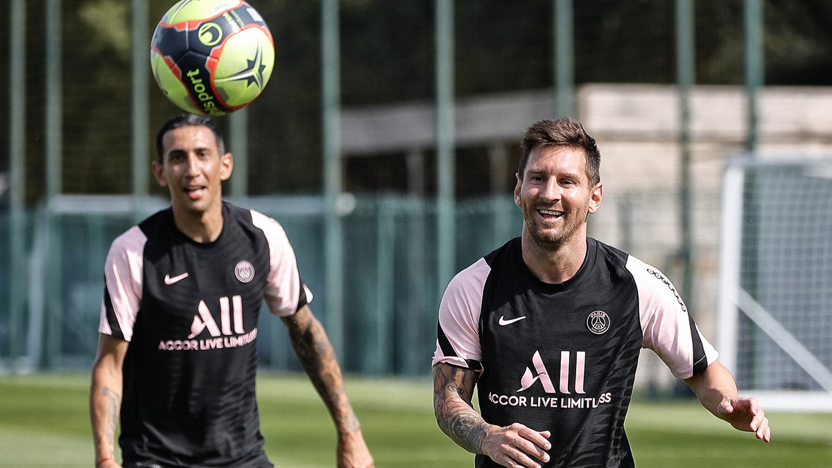 Angel Di Maria i Leo Messi