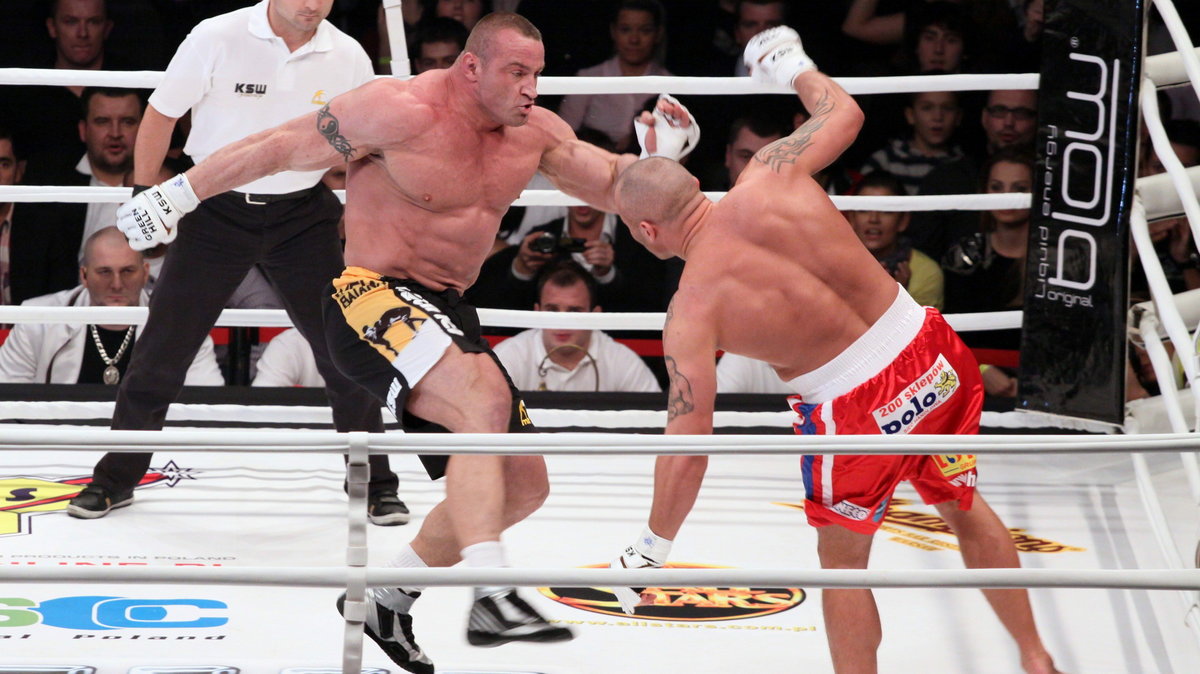 Walka Mariusz Pudzianowski - Marcin Najman w 2009 r.