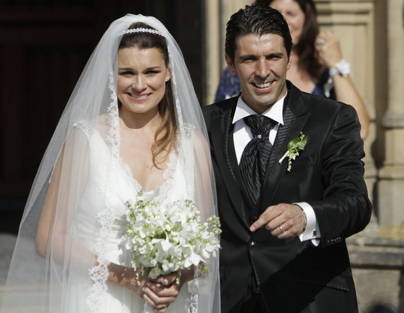 Gianluigi Buffon i Alena Seredova