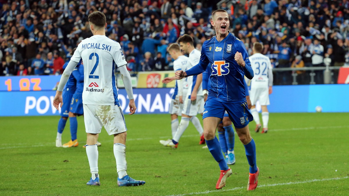 22.10.2021 LECH POZNAN - WISLA PLOCK PKO BANK POLSKI EKSTRAKLASA PILKA NOZNA