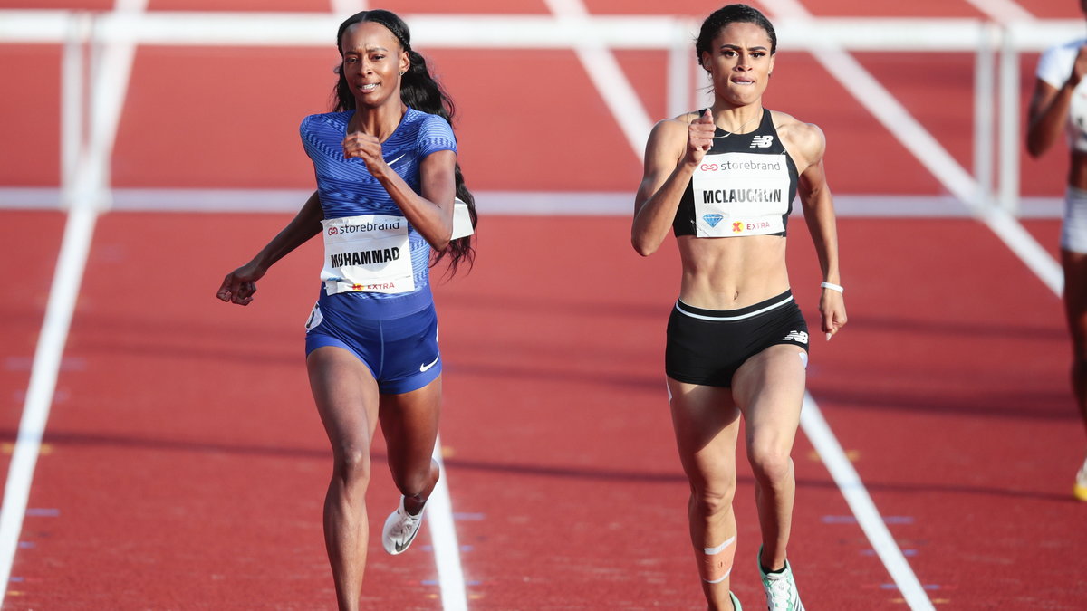 Dalilah Muhammad i Sydney McLaughlin