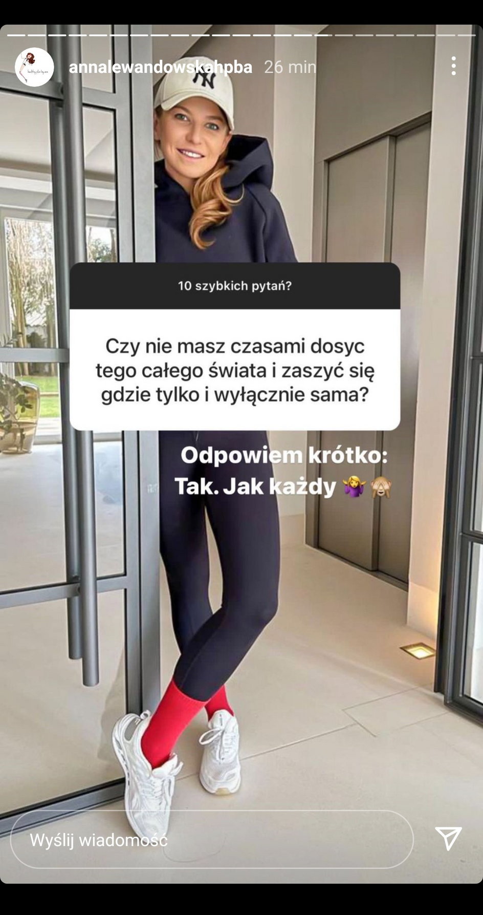 Anna Lewandowska odpowiedziała na pytania fanów