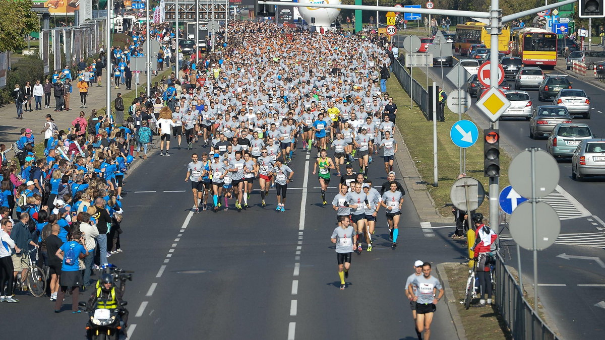 Przygotowania do startu na 10 km