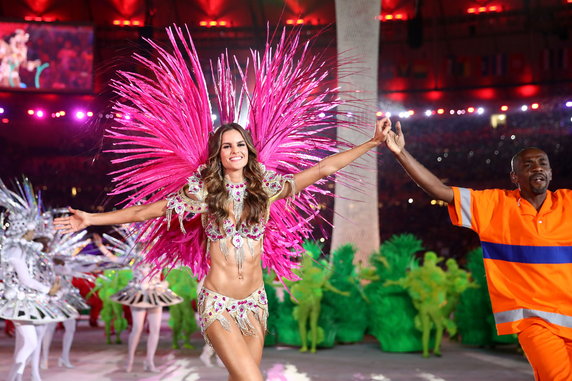 Izabel Goulart zatańczyła sambę