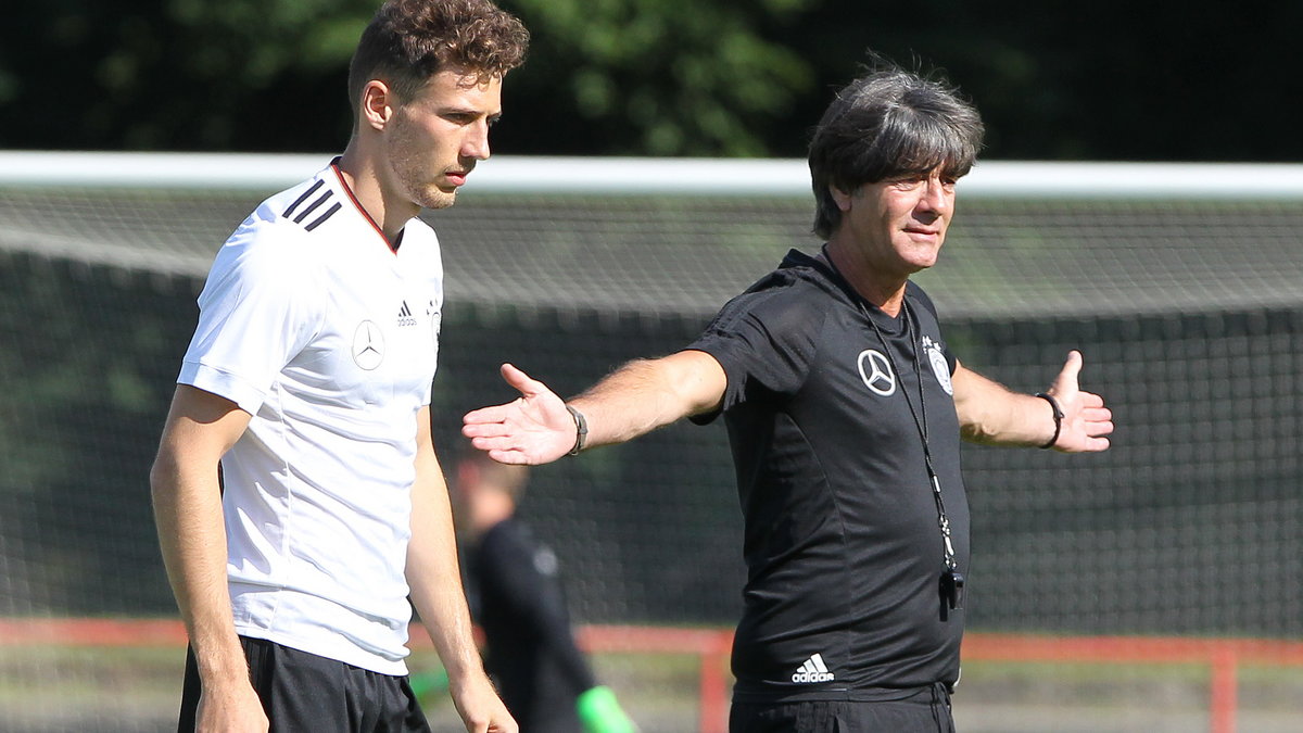 Joachim Loew i Leon Goretzka