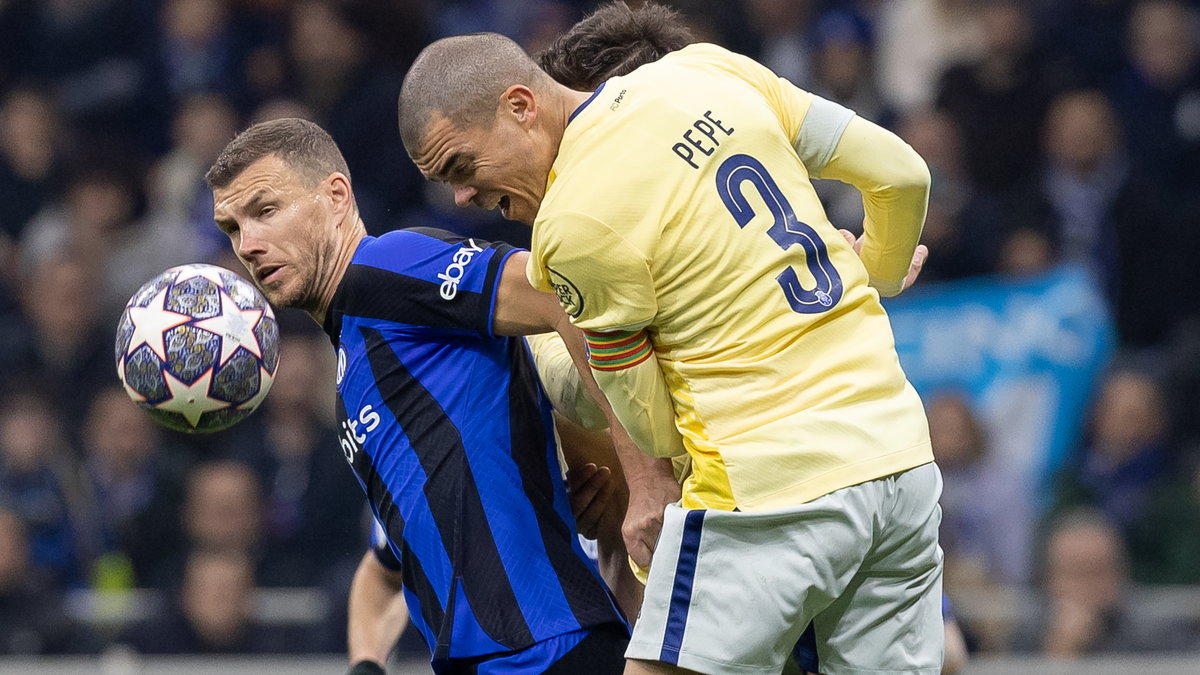 Edin Džeko, Pepe (Inter Mediolan - FC Porto)