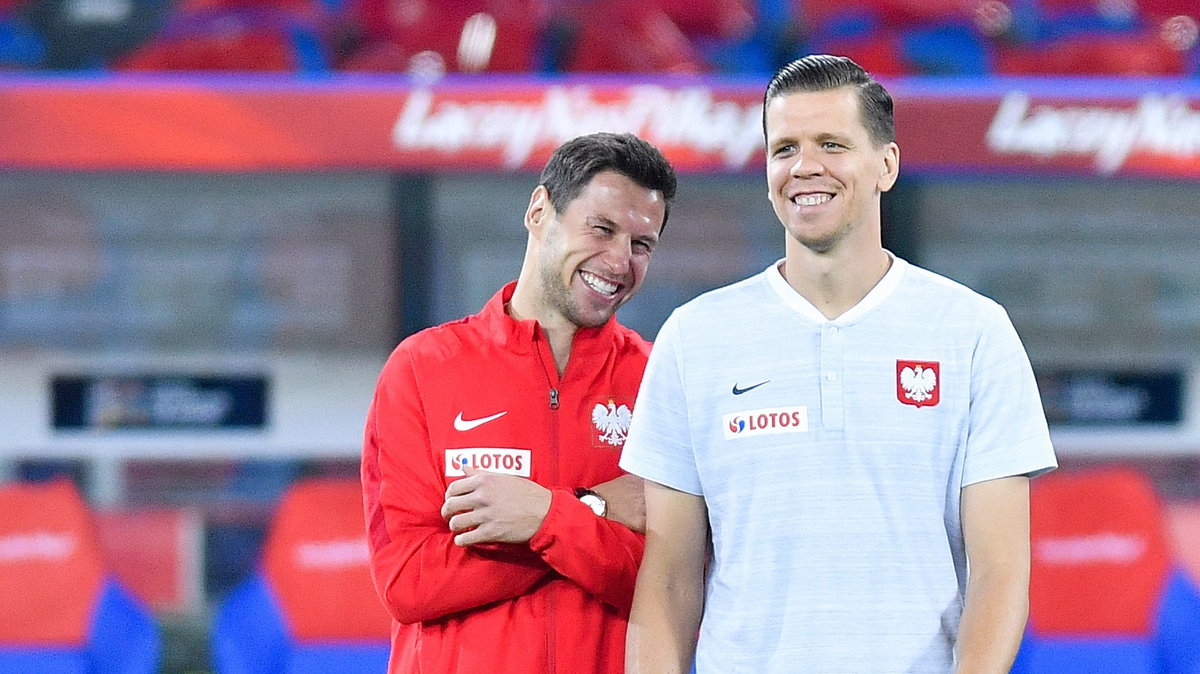 Grzegorz Krychowiak i Wojciech Szczęsny