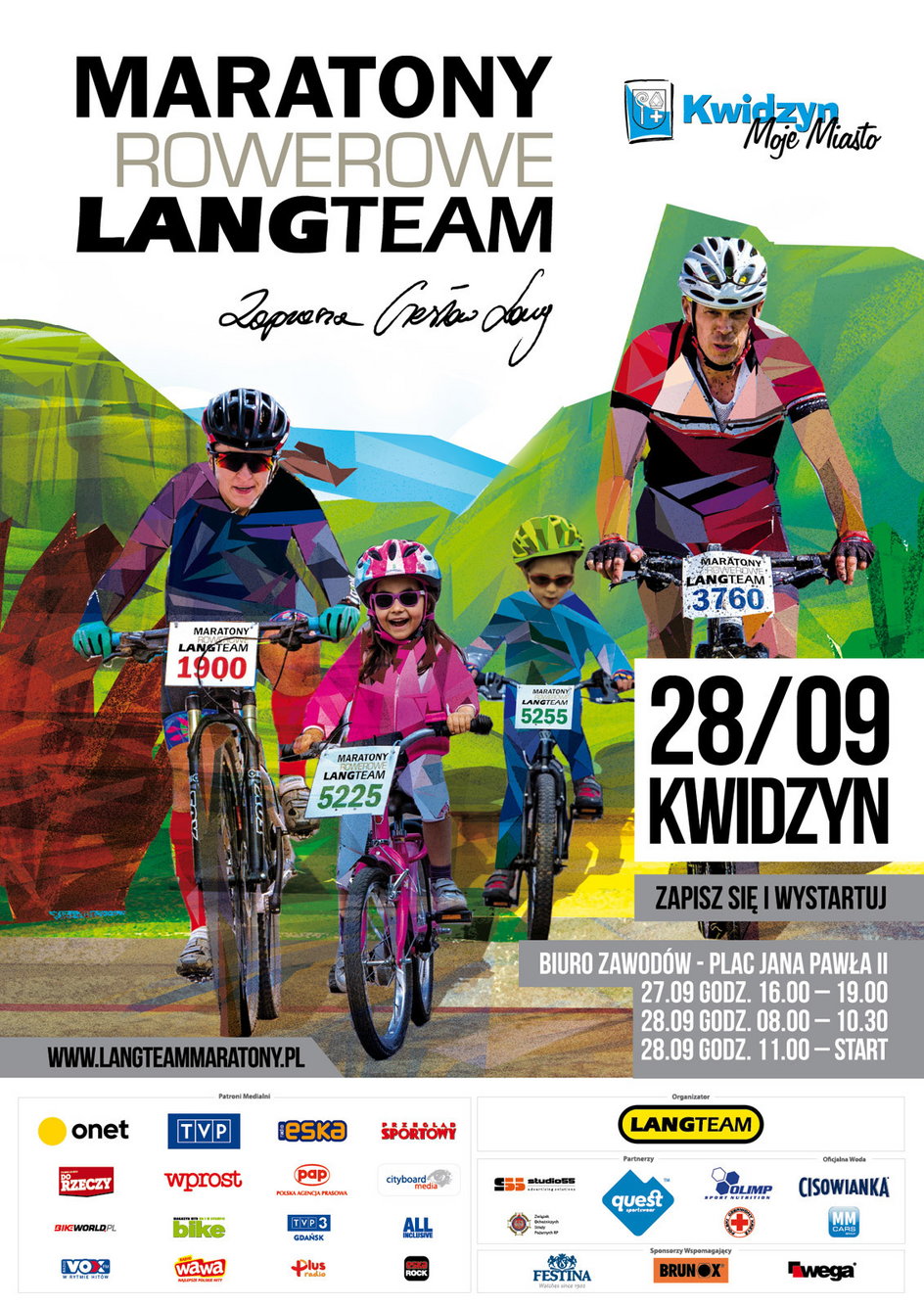 Maraton Rowerowy Lang Team w Kwidzynie
